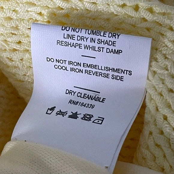 Petal & Pup Yellow Rita Knitted Short Set Size 14 - 47746 - Picture 16 of 16